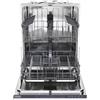 DELONGHI De Longhi L60P82C Lavastoviglie a scomparsa totale 16 coperti Classe B 3 cestelli 8 programmi (60 cm)