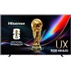 Hisense 100UXQ Smart TV Mini LED ULED 100'' 4K UHD 165 Hz Dolby Vision FreeSync Premium Pro VIDAA colore Nero