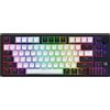 HATOR Skyfall 80 MAG ULTIMA 8K: Tastiera wireless, con filo e senza filo, con connessioni USB, RF wireless e Bluetooth, interruttori meccanici magnetici, layout QWERTY, illuminazione RGB LED, disponibile nei colori nero e bianco