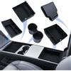 Merkloos Set di accessori da 5 pezzi per l'organizzazione della console, compatibile con Tesla Model Y 2025