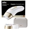 Braun Silk-expert Pro PL5210 IPL Luce pulsata intensa (IPL) Oro, Bianco