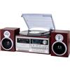 Trevi TT 1072 DAB Giradischi a trasmissione diretta Legno