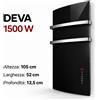 Radialight Scaldasalviette in vetro Radialight DEVA 1500 W