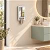 Radialight Termoventilatore con specchio Radialight QUADRO VISIO