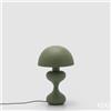 Enzo De Gasperi, EDG EDG ENZO DE GASPERI LAMPADA DA TAVOLO CUPOLA H.33 D.20 IP20 C5 OLIVE