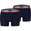 LEVIS Repeat Sportswear Logo Boxer Uomo (Pacco da 2)