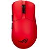 ASUS ROG Gladius IV Ace RED Mouse Gaming Wireless RF + Bluetooth, USB