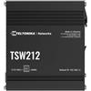 Teltonika TSW212 switch di rete Gestito L2 Gigabit Ethernet (10/100/1000) Nero
