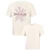 Salomon - T-shirt termoregolante - Shkout Core SS Tee GFX M Whisper White Pink Frosting Icy Pink - Taglia S - Beige