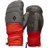 Black Diamond - Moffole in PrimaLoft® e GORE-TEX - Mission Mx Mitts Walnut Octane in Pelle - Taglia S - Grigio