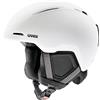 Uvex - Casco da sci/snowboard - Monte LT White Matt - Taglia 51-55 cm - Bianco