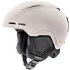 Uvex - Casco da sci/snowboard - Monte Pro Mips Warm-Grey Matt - Taglia 51-55 cm - Beige
