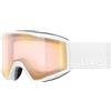 Uvex - Maschera da sci fotocromatica - Blast Vario White Mirror Pink (S1-S3) - Nero
