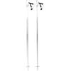 Rossignol - Bastoncini da sci alpino - Electra Premium Clip Black in Alluminio - Taglia 105 cm - Grigio