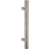 Maniglione Tondo F0446 Inox Satinato Mm.500 Attacchi Compresi