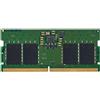 Kingston SORAM D5 5600 8GB C46 (1 x 8GB, 5600 MHz, RAM DDR5, SO-DIMM), Memoria RAM, Nero