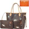 Louis Vuitton Borsa tote Louis Vuitton Catogram Neverfull MM M44441 mai usata con scatola...