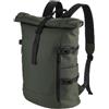 Hahorpa Zaino Rolltop Impermeabile Unisex, 17 Pollici Zainetto Porta PC Uomo Donna | Rains Zaino Lavoro Verde, 24-32L Elegante Zainetto Laptop Capiente per Viaggi, Scuola, Ufficio e Spostamenti Quotidiani