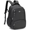 SPAHER Zaino da Viaggio 40x30x15 ITA Airways Iberia Bagaglio a Mano Aereo | 20L Zaino Cabina Impermeabile, Zaini Scuola Casual Leggero, Zainetto Sportivo Uomo Donna, Travel Backpack, Nero
