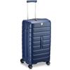 RONCATO B-FLYING TRUNK baule trolley medio - 4 ruote, altezza 69 cm, sistema di chiusura TSA, BLU NOTTE