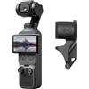 DJI Osmo Pocket 4, kit standard, gimbal portatile, videocamera per vlog