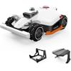 MAMMOTION LUBA 3 AWD 1500 Robot Tosaerba | Robot Tagliaerba LiDAR+Doppia Telecamera AI Vision a 360°, Pendenze all'80%, Gestione Multizona, Altezza di Taglio 25-70mm