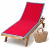 Intimitaly Sommaruga Telo Mare in Microfibra 90x180 cm, Asciugatura Rapida, Antisabbia, Bicolore con Bordino a Contrasto, Leggero, per Mare, Piscina e Viaggio (Fuxia-Celeste)