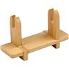 PartyKindom Supporto Giapponese In Legno Elegante Espositore Per Scomparti Pieghevoli, Supporto Tradizionale Ventola Per Decorazione E Esposizioni Per Scomparti
