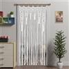 Ateasierlife, tenda in macramè, tenda per porta in stile boho, tenda per porta realizzata a mano, zanzariera per finestre, tende per porte, tende con nappe, divisorio per stanza, pannello (L90×A200cm