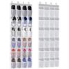 Lifewit Organizer Scarpe da Appendere Dietro la Porta, Porta Scarpe in Tessuto con 14 Scomparti Grandi per Ingresso e Camera da Letto, Gris