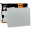 GASIASHOP SRL UNIVERSO ES37-B3C SEGNAPASSO SMD LED RETTANGOLARE IN VETRO MONTAGGIO A INCASSO 503E 4W CCT SWITCH CAMBIA COLORE LUCE IP65