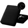 KYJSW 1 Pezzo Copriseduta Divano in Velluto Elasticizzato, Coprisedie Copricuscino - Alta Qualità & Lavabile Universale Antiscivolo (Black,Large Backrest Cover)