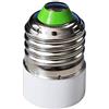 JBJIABAIHUO Convertitore dell'adattatore della lampadina della lampadina del LED di base E14 a E27