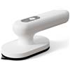 Neptuiby Mini ferro da stiro senza fili per artigianato e vestiti, mini ferro da stiro portatile con riscaldamento rapido in 30 secondi, manico ruotabile a 90° per stiratura piatta e verticale, pressa di c