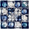Hudiepan 45 Pezzi Palline di Natale Blu e Argento | Ornamenti Antiurto per Albero di Natale, Decorazioni Natalizie con Stella, Fiocchi di Neve, Decorazioni per Feste