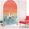Ambiance Sticker Carta da Parati in Tessuto non Tessuto Affreschi Giganti Preincollati - Arco Arco - Adesivo Decorativo | H100 x L60 cm