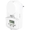 LogiLink ET0008 ET0008 - Timer digitale, IP44, protezione contro gli spruzzi d'acqua e la penetrazione di corpi estranei > 1 mm, per esterni