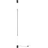 LUCE AMBIENTE DESIGN Lampada da terra LED Gravity nero con 3 temperature di colore 1728 lumen LUCE AMBIENTE DESIGN