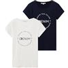 Tom Tailor Denim Maglietta (Pacco da 2) Donna