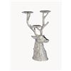 EDZARD Portacandele Deer - Argento