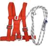 Generic Imbracatura di sicurezza anticaduta Attrezzatura di sicurezza regolabile | Costruzione Cintura di Protezione Caduta Per Magazzino Manutenzione Personale, Lavanderie, Avventurieri, Arrampicatori E