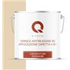 Q-COVER Smalto Antiruggine 4in1 Beige Cremoso RAL1015 Semiopaco 5L | Diretto sulla ruggine, senza primer, all'acqua, per ferro, cancelli, ringhiere, recinzioni, interni ed esterni, antigraffio