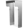 AKOOSY Acciaio Inox, Copertura Antipioggia per Videocitofono Argento 120 MM | Protezione da Umidità e Schermatura Esterna, Installazione Semplice, per Accessi e Applicazioni All'aperto