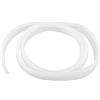 MOLUCKFU Canale Diffusore LED Flessibile a U Bianco in PVC 1m | Copertura Incassata, Taglio su Misura, per Strisce e Bordi, Luce Morbida, Finitura Contemporanea