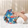 JUNUNDJING Caschetto Primi Passi, Casco Per Bambini da 6 a 36 Mesi, Primi Passi Per Bambini, Bambini Neonati, Casco Neonato, Volpe blu