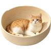 Générique Cesto per letto per gatti lavabile, traspirante, resistente agli artigli | Cesto Letto Gatto Tessuto A Mano Per Balcone, Camera Da Letto, Soggiorno, Fronte, Letto, Divano, e Auto.