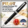 PILOT Custom Heritage 912 FKVH2MR-BSM 14K Penna stilografica media morbida ne...