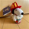 SNOOPY Portachiavi mascotte popcorn peluche USJ Limited Snoopy 15th Anniversary 11 cm