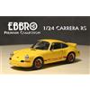 EBBRO Modellino auto giallo scala 1/24 EBBRO Porsche 911 Carrera RS REPLICA...