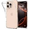 USLIM ULTRA SLIM CUSTODIA TPU SILICONE 0,3MM COVER CASE PER APPLE IPHONE 16 PRO TRASPARENTE